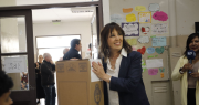 La emoción de Susana Laciar al votar: de acompañar a su hijo que debuta en los comicios, a votar sin su padre por primera vez