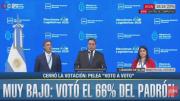 Lisandro Catalán destacó la jornada de votación y el debut de la Boleta Única de Papel: “No tuvimos reportes de incidentes”