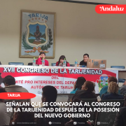Señalan que se convocará al Congreso de la Tarijeñidad después de la posesión del nuevo gobierno