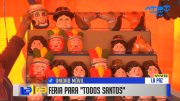 Feria de Todos Santos se instala en la Plaza Marcelo Quiroga Santa Cruz