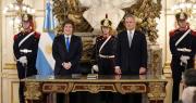 Javier Milei le tomó juramento a Pablo Quirno como nuevo Canciller de la Nación