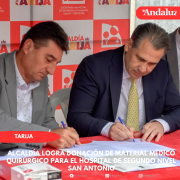 Alcaldía logra donación de material médico quirúrgico para el hospital de segundo nivel San Antonio