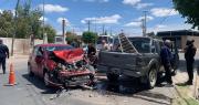 Una conocida locutora sanjuanina protagonizó un violento choque en Capital