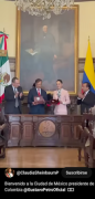 (VIDEO) Presidente de Colombia, Gustavo Petro visita a México