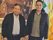 Lara asume su agenda oficial con el escudo nacional; agenda energética y legislativa