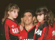 El homenaje de Dalma y Gianinna a Diego Maradona en el día en que hubiera cumplido 65 años