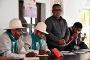 TED Oruro y autoridades de Uru Chipaya coordinan elección en la autonomía indígena