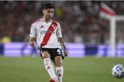 Preocupación en River: Montiel sufrió una molestia en la rodilla y encendió las alarmas