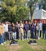 Para siempre en Estudiantes: Miguel Russo y Juan Ramón Verón, eternamente juntos en City Bell