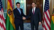 El secretario de Estado de EEUU, Marco Rubio, se reunió con el presidente electo de Bolivia, Rodrigo Paz