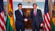 Marco Rubio, secretario de Estado de EE.UU., recibió a Rodrigo Paz en Washington