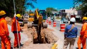 Arrancó la transformación de la Avenida Bodereau: más carriles, nueva rotonda y obras cloacales