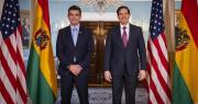 Paz y Rubio “dialogaron sobre las medidas para ampliar y profundizar la relación entre EEUU y Bolivia”