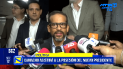 Camacho confirma asistencia a la posesión de Rodrigo Paz Pereira