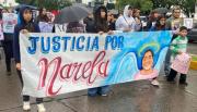 Marcha para pedir justicia por la muerte de una niña