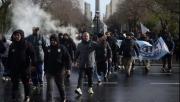 Trabajadores del Astillero Río Santiago marcharon para reclamarle a Kicillof mejoras salariales