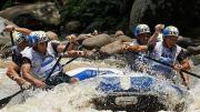 Aluminé, en los ojos del mundo con la vuelta del Mundial de Rafting