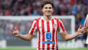 Julián Álvarez marcó con el Atlético de Madrid y sigue rindiendo en España, ¿cuántos goles suma?