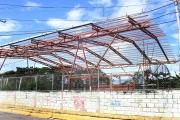 Vecinos de Aguacatal denuncian abandono de su cancha deportiva desde hace años