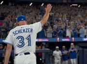 Max Scherzer sale ovacionado tras su gran apertura en el juego 7 de la Serie Mundial