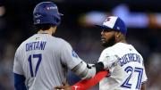 Vladimir Guerrero Jr. y Shohei Ohtani desatan el poder con estadísticas de postemporada inéditas en 2025