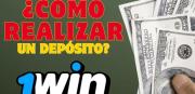 Cómo depositar y retirar dinero en 1Win Colombia paso a paso