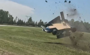 Impacto en el automovilismo por el terrible vuelco de un piloto: dio cuatro vueltas en el aire