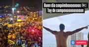 Calles llenas y un ’Mono’ desnudo: lo que dejó los festejos de Coquimbo tras histórico título