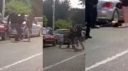Brutal pelea a la salida de un boliche en Viedma: un joven fue atacado con un palo y quedó desmayado