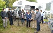 Aguas Patagonia inaugura punto de descarga para motorhomes en Puerto Cisnes