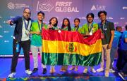 Bolivia se sube al podio mundial de robótica: tercer lugar en First Global 2025