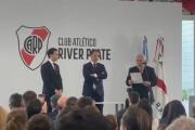 Asumió Stefano Di Carlo, el nuevo presidente de River