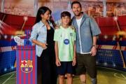 Thiago Messi cumplió 13 años y tuvo una fiesta con temática del Barcelona: las fotos