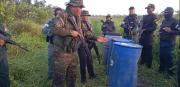 FANB destruyó campamento del narcotráfico en el municipio Jesús María Semprúm