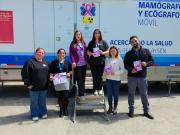 Cuarenta mujeres acceden a mamografía en operativo de detección precoz del cáncer de mama