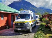 Samu Aysén atiende parto en ambulancia con exitoso resultado