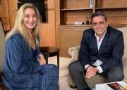 Lisandro Catalán se reunió con Karina Milei: Seguiremos trabajando con compromiso por el proyecto