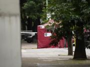 Volvía de una financiera con un policía retirado y los asaltaron en Núñez: un motochorro muerto