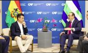Paz anuncia respaldo económico de la CAF por $us 3.100 millones
