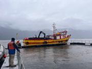 Realizan reconstitución de escena por caso de patrón de navío asesinado a bordo de una embarcación