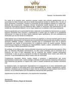 Miss Venezuela obtiene licencia exclusiva para enviar participantes a estos dos certámenes internacionales