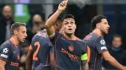Champions League: Inter llegó a la punta de con otro gol de Lautaro Martínez