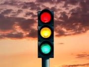 El rojo del semáforo, un color que está pintado