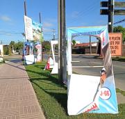 Linares: Comandos lamentan destrucción de propaganda política en avenida General Cristi