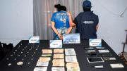 La Policía desarticuló un punto de venta de drogas en Termas de Rio Hondo y detuvo a una mujer de 43 años
