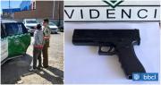 Sujeto usó pistola de juguete para robar a trabajadores de aseo en Valdivia: quedó en prisión