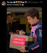 El enigma 07-11-25: Alpine pone en vilo a los seguidores de Colapinto