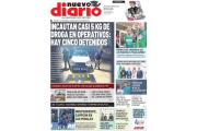 El Ministerio de seguridad de la Nación destacó el operativo anti narcos que fue primicia de Nuevo Diario