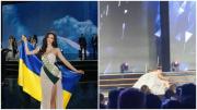 EN VIDEO: La aparatosa caída que sufrió la representante de Ucrania en pleno concurso del Miss Tierra