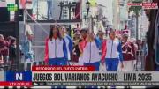 Fuego patrio de los XX Juegos Bolivarianos Ayacucho-Lima 2025 inició su recorrido